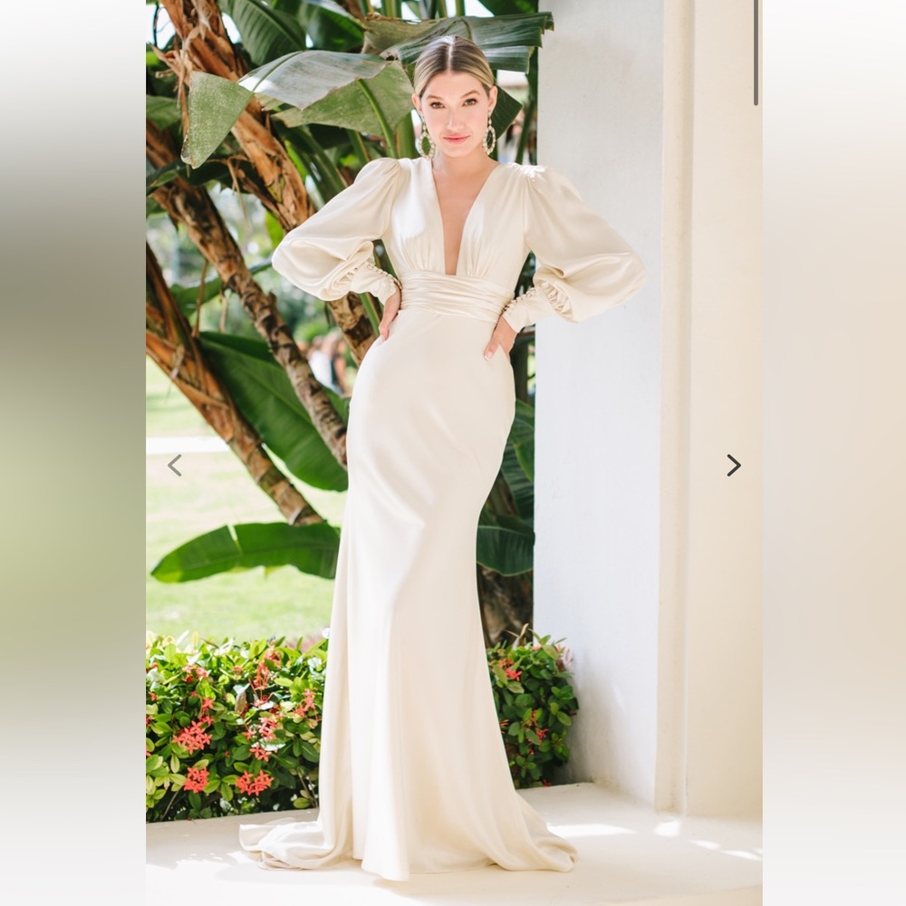 Watters - clara long sleeve - Ivory